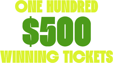 100 $500 Winning Tickets