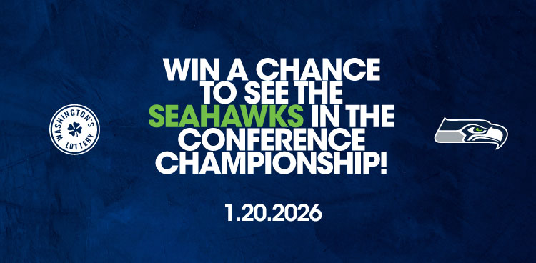 Win a chance to see the Seahawks in the Conference Championship!